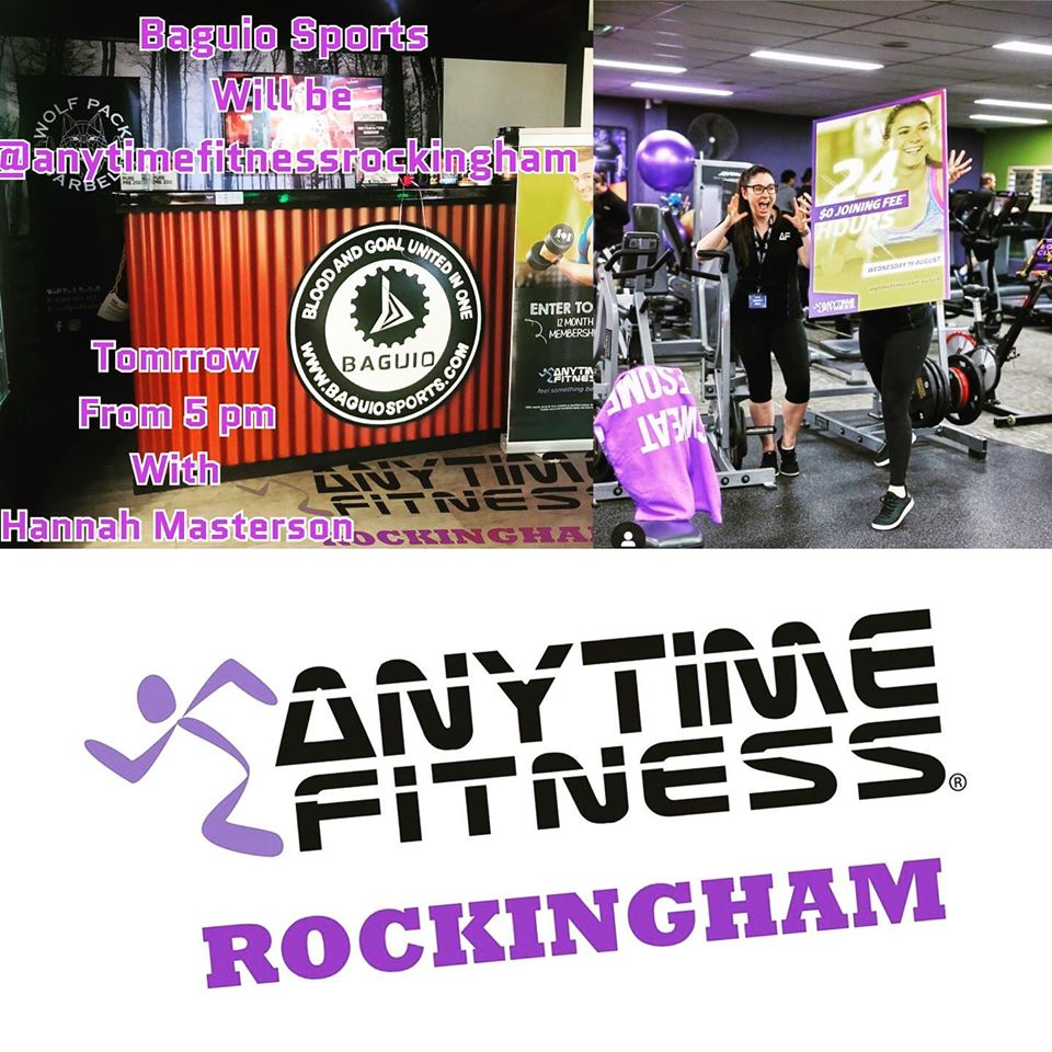 Pop-up Store at Anytime Fitness Rockingham